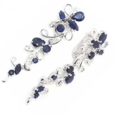 Серьги A10626 - Ювелирная компания AdamantCROWN