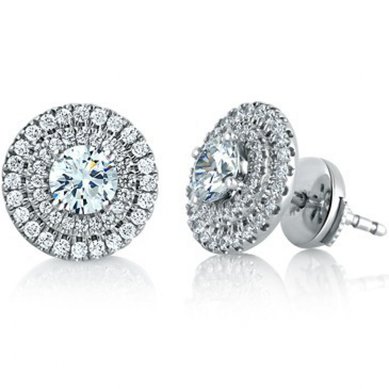 Серьги A10643 - Ювелирная компания AdamantCROWN