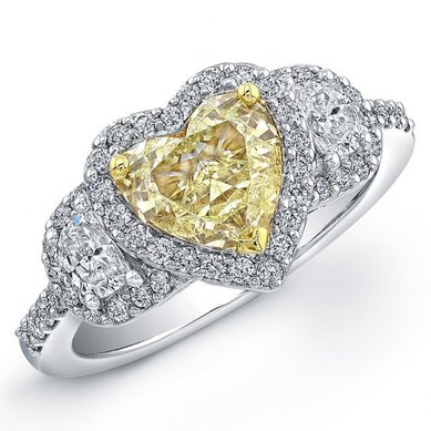 Помолвочное кольцо A10655 - Ювелирная компания AdamantCROWN