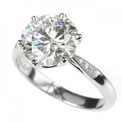 Помолвочное кольцо A10658 - Ювелирная компания AdamantCROWN