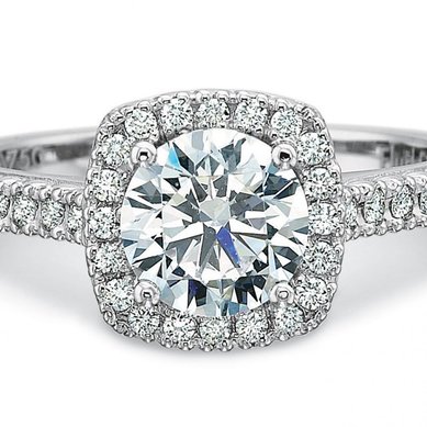 Помолвочное кольцо A10660 - Ювелирная компания AdamantCROWN