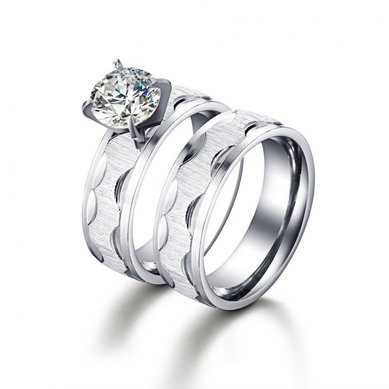 Обручальные кольца A10696 - Ювелирная компания AdamantCROWN