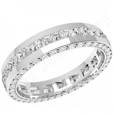 Обручальное кольцо A10714 - Ювелирная компания AdamantCROWN