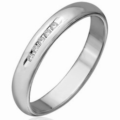 Обручальное кольцо Anastasia Premium 0001-5-L10813 - Ювелирный салон LAROISE/ Лароис