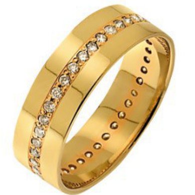 Обручальное кольцо Восторг 6 мм арт.486Бр41-L10818 - Ювелирный салон LAROISE/ Лароис