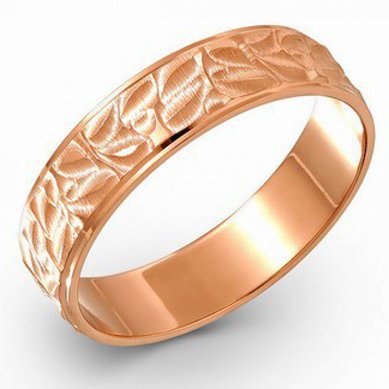 Обручальное кольцо Кристи 5 мм арт.768-L10826 - Ювелирный салон LAROISE/ Лароис