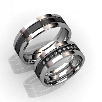Обручальные кольца J10831 - Ювелирная студия JEWELRY & DIAMONDS