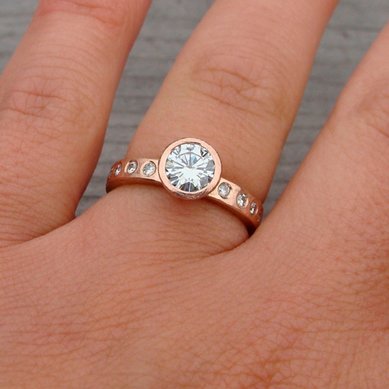 Помолвочное кольцо J10839 - Ювелирная студия JEWELRY & DIAMONDS