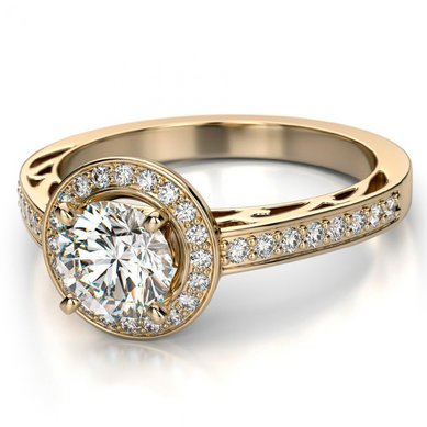 Помолвочное кольцо J10844 - Ювелирная студия JEWELRY & DIAMONDS