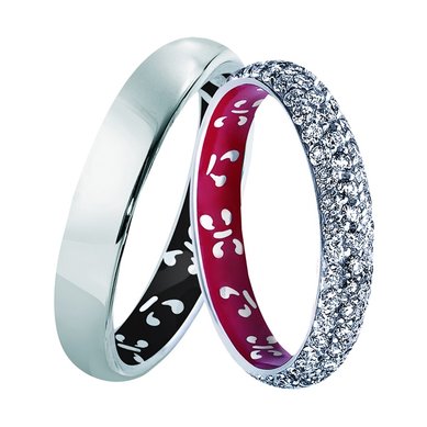 Обручальные кольца K11 - Ювелирный Дом Korloff