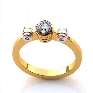 Помолвочное кольцо J11010 - Ювелирная студия JEWELRY & DIAMONDS