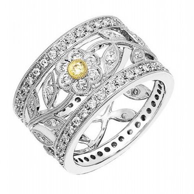 Обручальное кольцо A11045 - Ювелирная компания AdamantCROWN