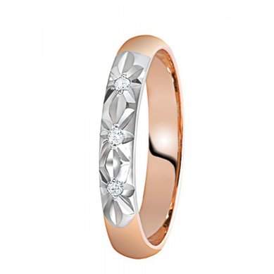 Обручальное кольцо 81031-Ю11261 - Ювелирный магазин Юверос