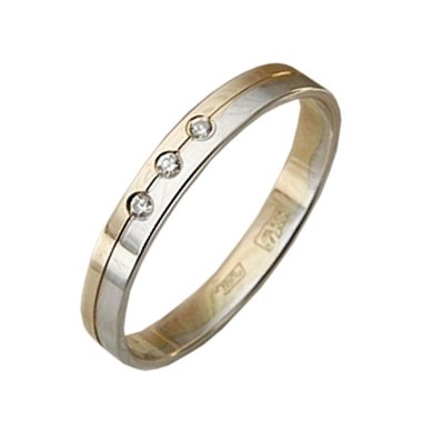 Обручальное кольцо 013506-П1129 - Сеть ювелирных магазинов Платина Кострома