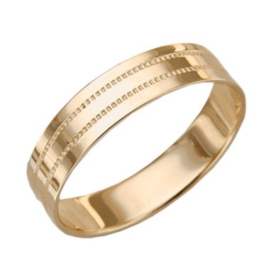 Обручальное кольцо 013241-П1145 - Сеть ювелирных магазинов Платина Кострома