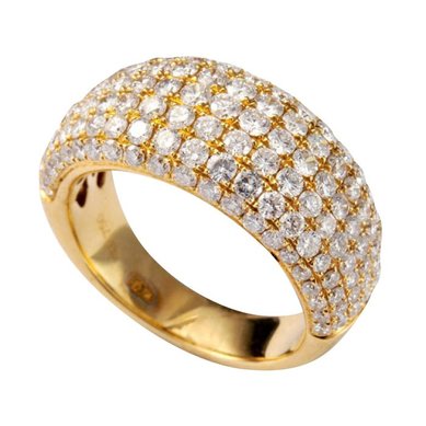 Обручальное кольцо 16004-T1155 - Ювелирный центр TESARTE