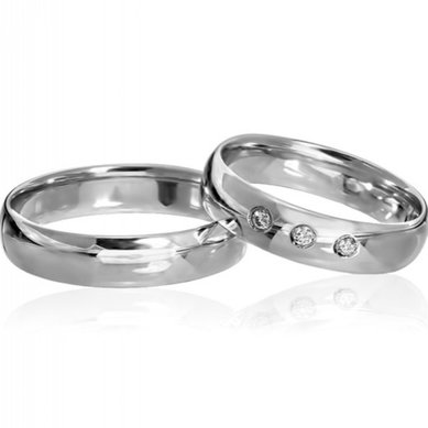 Обручальные кольца ГЛ-50-02-3-16-000 | ГЛ-50-02-3-16-000Бр3-I11574 - Ювелирный салон INEKA