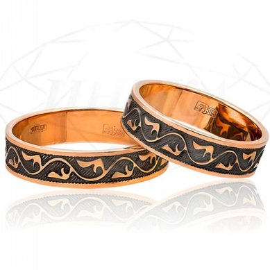 Обручальные кольца ZR-50-01-1-10-519 | ZR-50-01-1-10-519-I11582 - Ювелирный салон INEKA