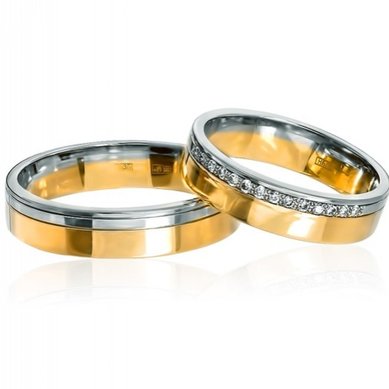 Обручальные кольца 150112 | 150112Бр13-I11595 - Ювелирный салон INEKA
