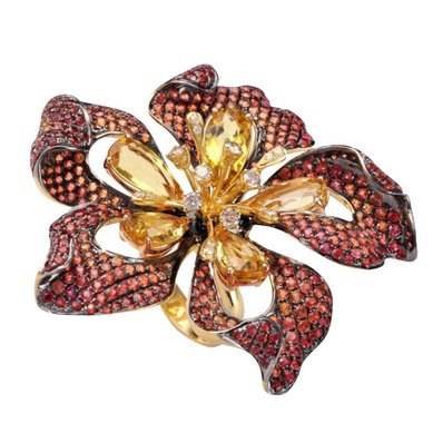 Обручальное кольцо 15686-T1161 - Ювелирный центр TESARTE