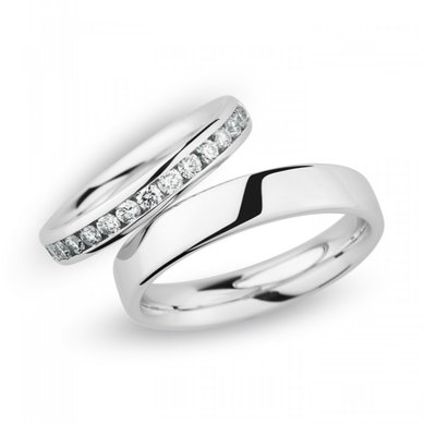 Обручальные кольца W-101 | W-101-S11862 - Ювелирный салон Skyline Jewelry