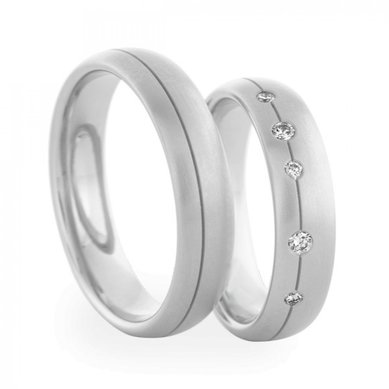 Обручальные кольца W-090 | W-090-S11869 - Ювелирный салон Skyline Jewelry