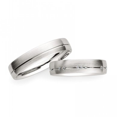 Обручальные кольца W-107 | W-107-S11875 - Ювелирный салон Skyline Jewelry