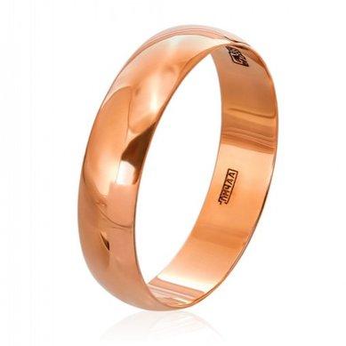 Обручальное кольцо ГЛ-50-01-2-09-000-I11883 - Ювелирный салон INEKA