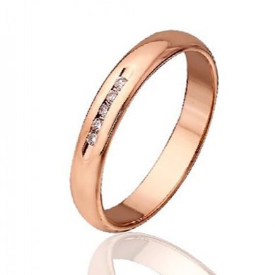 Обручальное кольцо Д-30-01-2-12-070-I11900 - Ювелирный салон INEKA