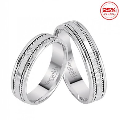 Обручальные кольца 0210900100369-V11915 - Ювелирная компания Vangold