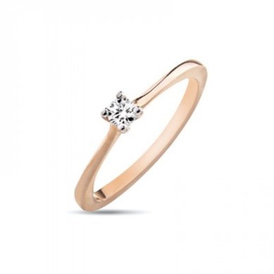 Помолвочное кольцо 0300801006344-V12114 - Ювелирная компания Vangold