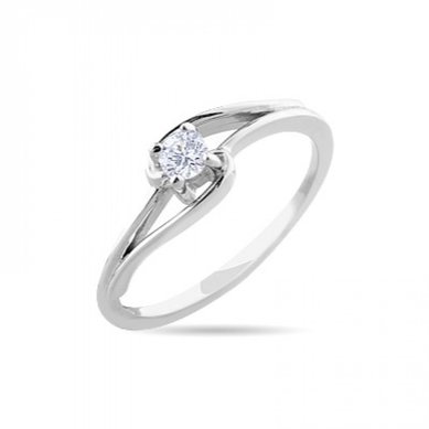 Помолвочное кольцо 0300901006286-V12131 - Ювелирная компания Vangold