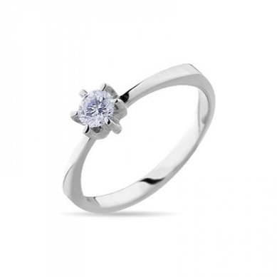 Помолвочное кольцо 0300901006296-V12201 - Ювелирная компания Vangold