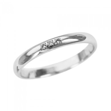 Обручальное кольцо 230135-А1267 - Сеть салонов обручальных колец Алмаз Клуб