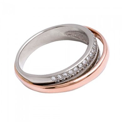 Обручальное кольцо 221346-А1272 - Сеть салонов обручальных колец Алмаз Клуб