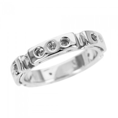 Обручальное кольцо 221317-А1281 - Сеть салонов обручальных колец Алмаз Клуб