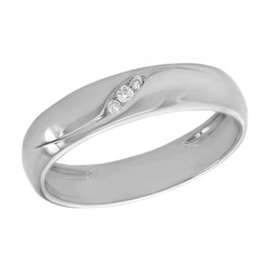Обручальное кольцо 230760-А1300 - Сеть салонов обручальных колец Алмаз Клуб