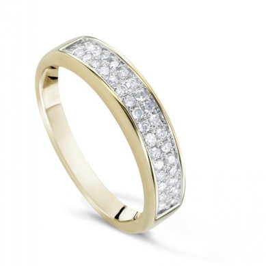 Обручальное кольцо 73982-V13660 - Ювелирный салон Valtera