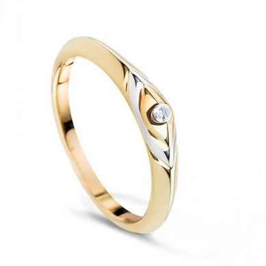 Помолвочное кольцо 70187-V13683 - Ювелирный салон Valtera