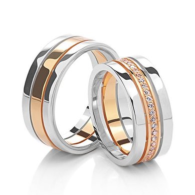 Обручальные кольца 2078 | 2078-В13693 - Студия обручальных колец Васильев и Кулагин