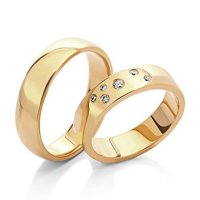 Обручальные кольца 17024 | 17024-В13710 - Студия обручальных колец Васильев и Кулагин