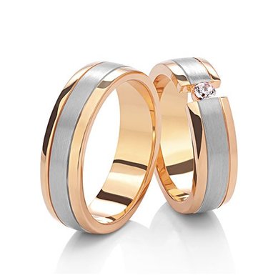 Обручальные кольца 33304 | 33304-В13712 - Студия обручальных колец Васильев и Кулагин