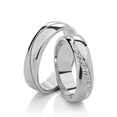 Обручальные кольца 9004 | 9004-В13715 - Студия обручальных колец Васильев и Кулагин