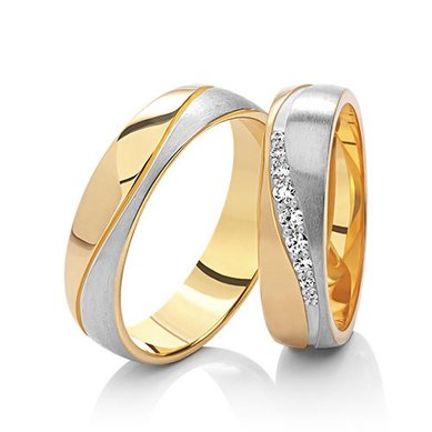 Обручальные кольца 9003 | 9003-В13716 - Студия обручальных колец Васильев и Кулагин