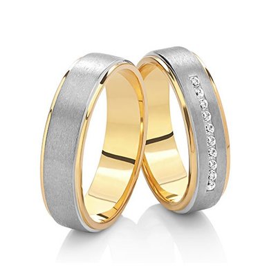 Обручальные кольца 5004 | 5004-В13729 - Студия обручальных колец Васильев и Кулагин