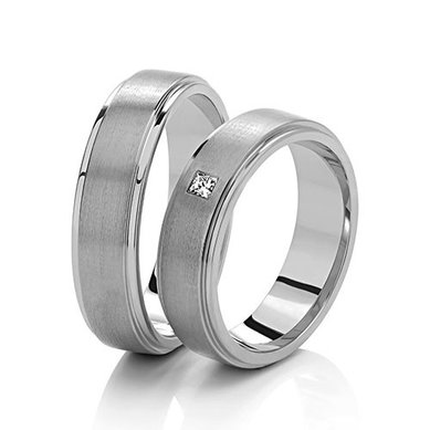 Обручальные кольца 5004 | 5004-В13733 - Студия обручальных колец Васильев и Кулагин