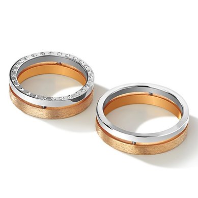 Обручальные кольца XN77 | XN77-В13756 - Студия обручальных колец Васильев и Кулагин