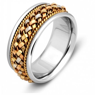 Обручальное кольцо 000162-З13792 - Сеть ювелирных салонов ЗЛАТОГРАД