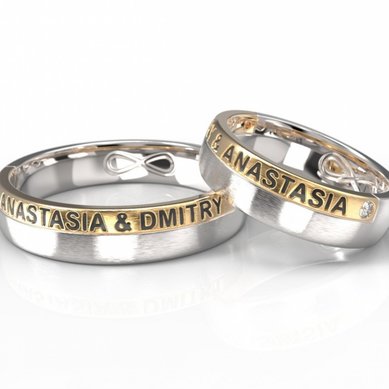 Обручальные кольца 817 | 817-Н13807 - Ювелирный салон На Неглинной / Ювелиры Москвы