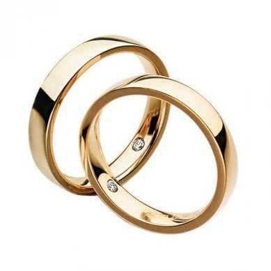 Обручальные кольца SRF42 | SRF42-Н13849 - Ювелирный салон На Неглинной / Ювелиры Москвы